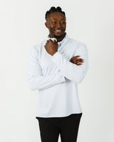 White Quarter Zip - Men's - Yatta Golf