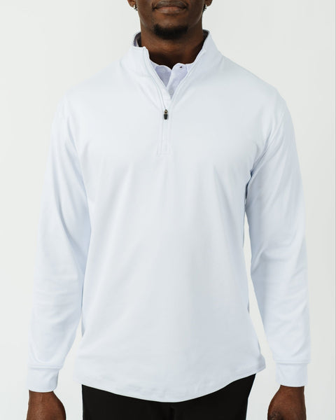Mens Green Quarter Zip Sweater. Butter-Soft Quarter Zips. Only