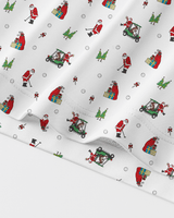 White Santa Swing Women's Golf Polo | Pre-Order - Yatta Golf
