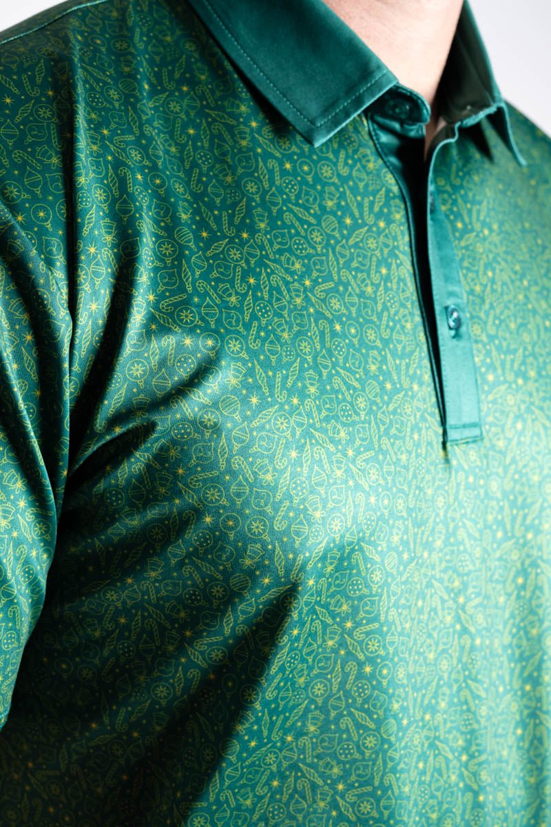 Winter Greens Golf Polo LIMITED EDITION - Yatta Golf