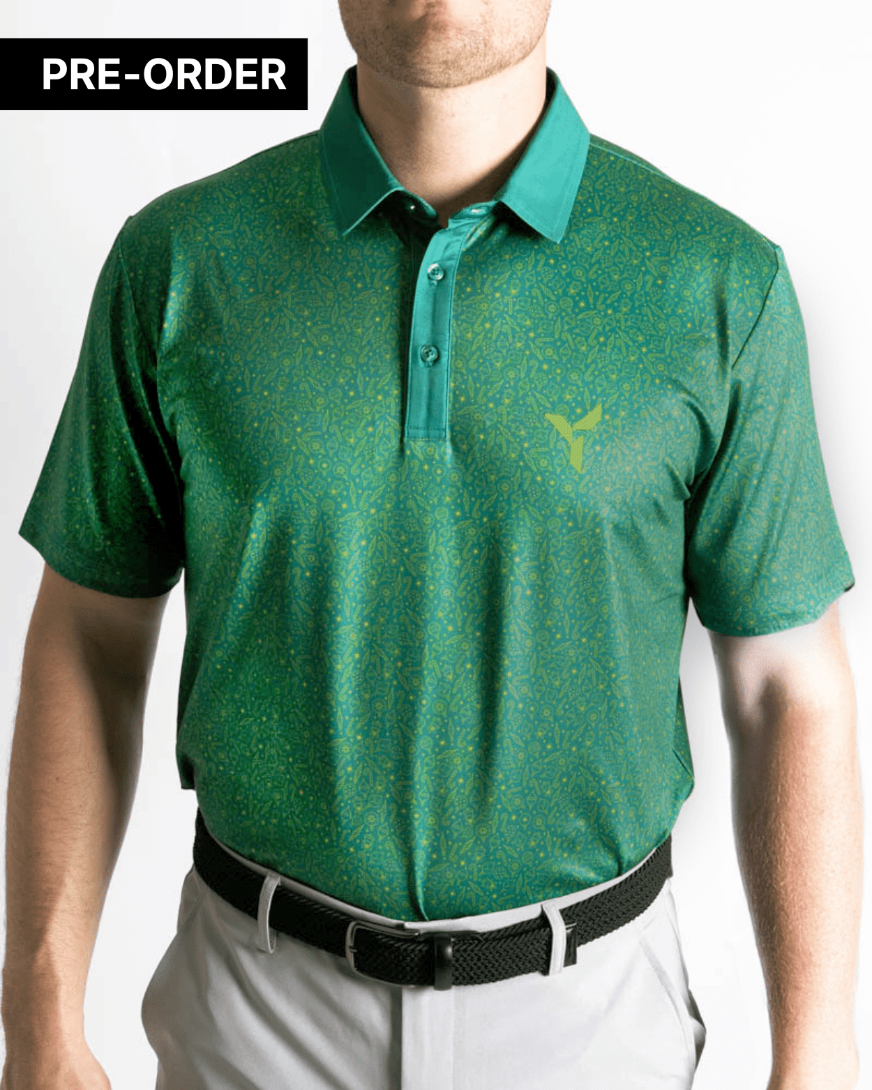 Winter Greens Golf Polo LIMITED EDITION - Yatta Golf