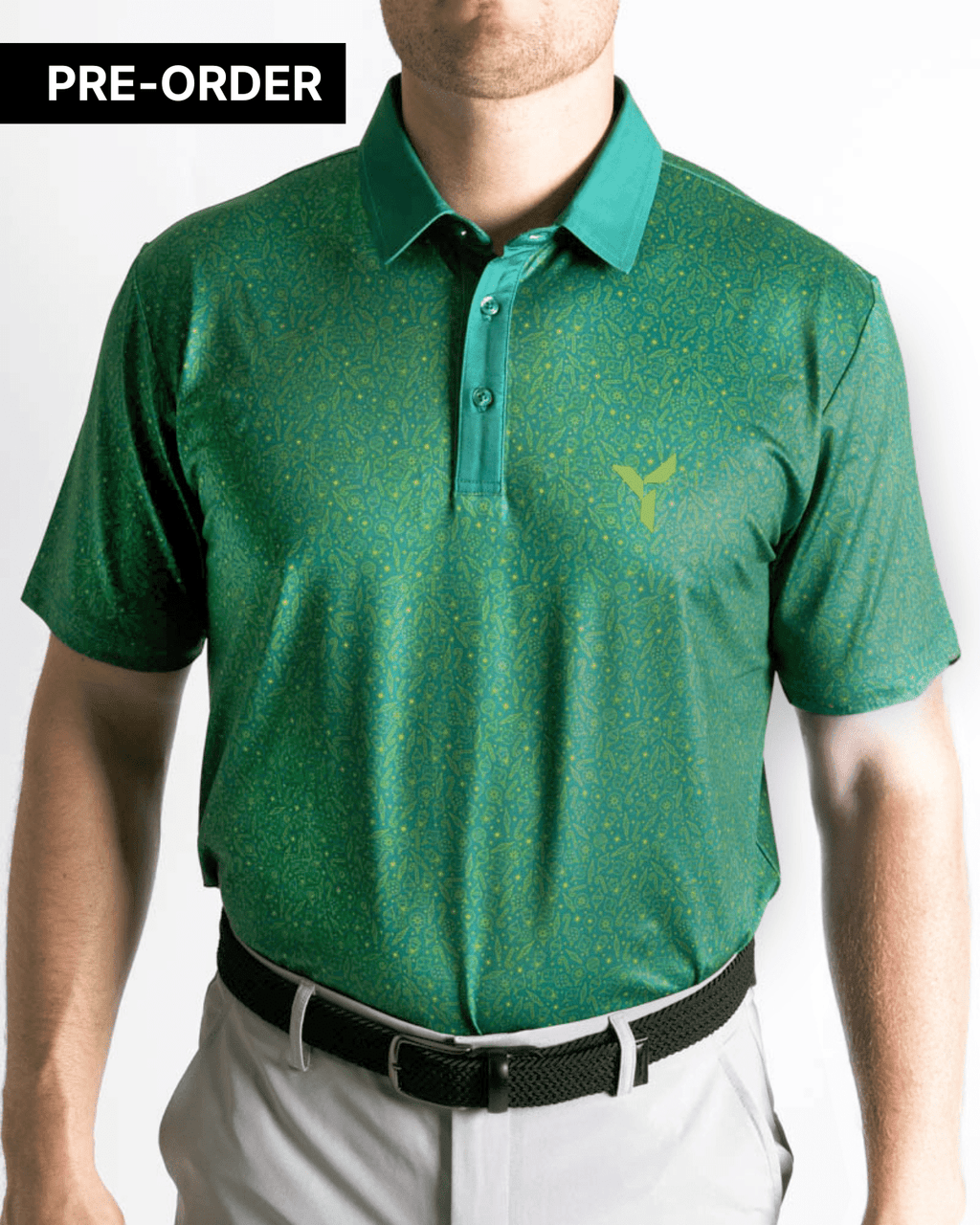 Winter Greens Golf Polo LIMITED EDITION - Yatta Golf