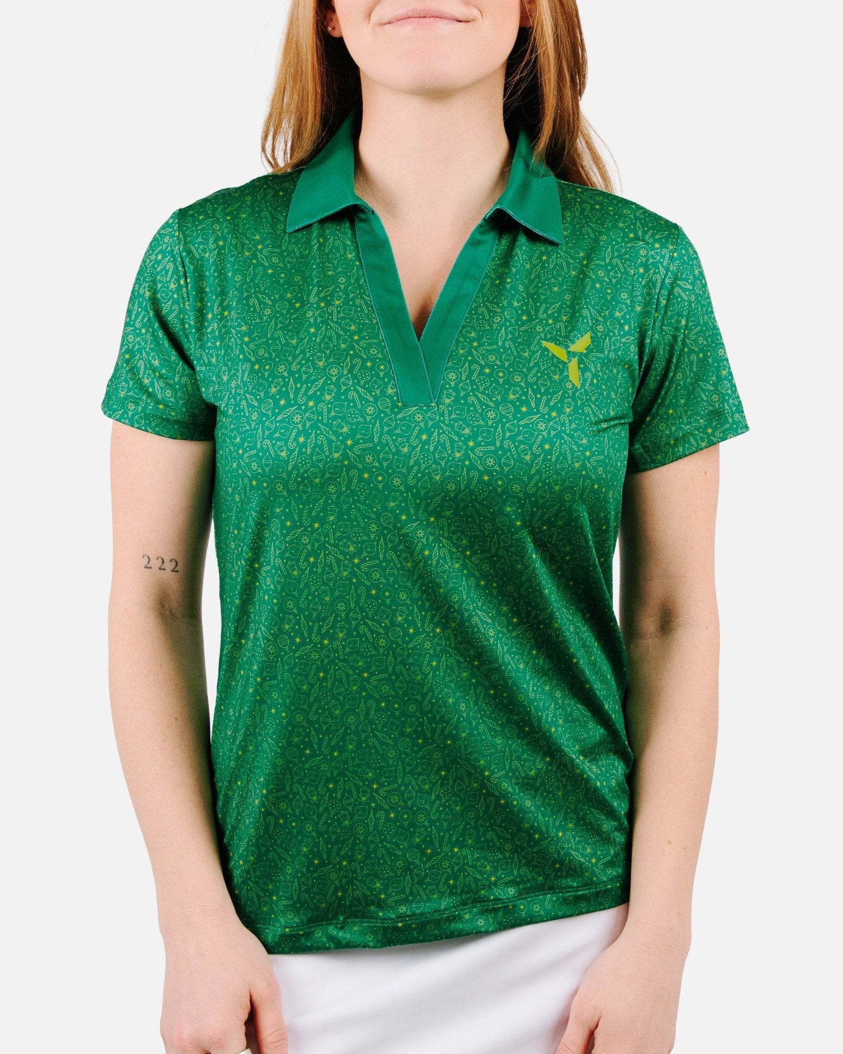 Winter Greens Women's Polo. LIMITED EDITION. - Yatta Golf