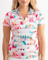 Women's Colors Of Life Polo Cancer Awareness Edition - Yatta Golf