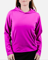 Women's Daybreak Performance Hoodie - Pink - Yatta Golf