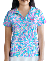 Women's Kapow Polo Cancer Awareness Edition - Yatta Golf