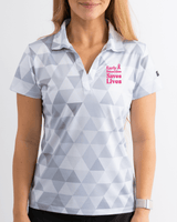 Women's Quicksilver Polo Cancer Awareness Edition - Yatta Golf