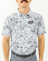 WSU Cookies & Cream Polo - Yatta Golf