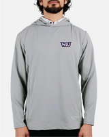 WSU Gray Daybreak Hoodie - Yatta Golf