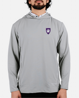 WSU Gray Daybreak Hoodie - Yatta Golf