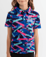Youth 8 - Track Polo Cancer Awareness Edition - Yatta Golf