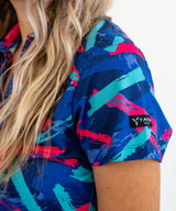 8-Track Women's Golf Polo - Yatta Golf