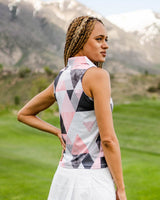 Birdie Dropper Women's Sleeveless Golf Polo - Yatta Golf