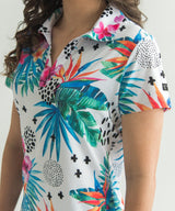 Birdies of Paradise Women's Golf Polo - Yatta Golf