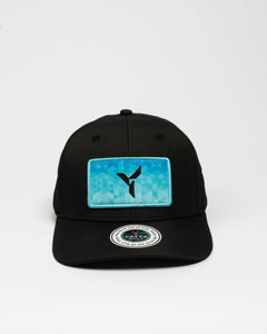 Black Baby Fade Golf Hat - Yatta Golf