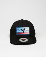 Black Patriot Golf Hat - Yatta Golf