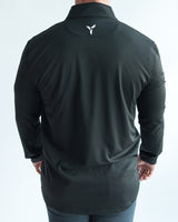 Black Quarter Zip - Men's - Yatta Golf