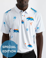 Cali Bear Golf Polo - Yatta Golf