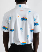 Cali Bear Golf Polo. PRE-ORDER. - Yatta Golf