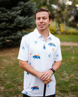 Cali Bear Golf Polo. PRE-ORDER. - Yatta Golf