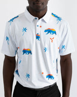 Cali Bear Golf Polo. PRE-ORDER. - Yatta Golf