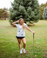 Cali Bear Women's Golf Polo. PRE-ORDER. - Yatta Golf