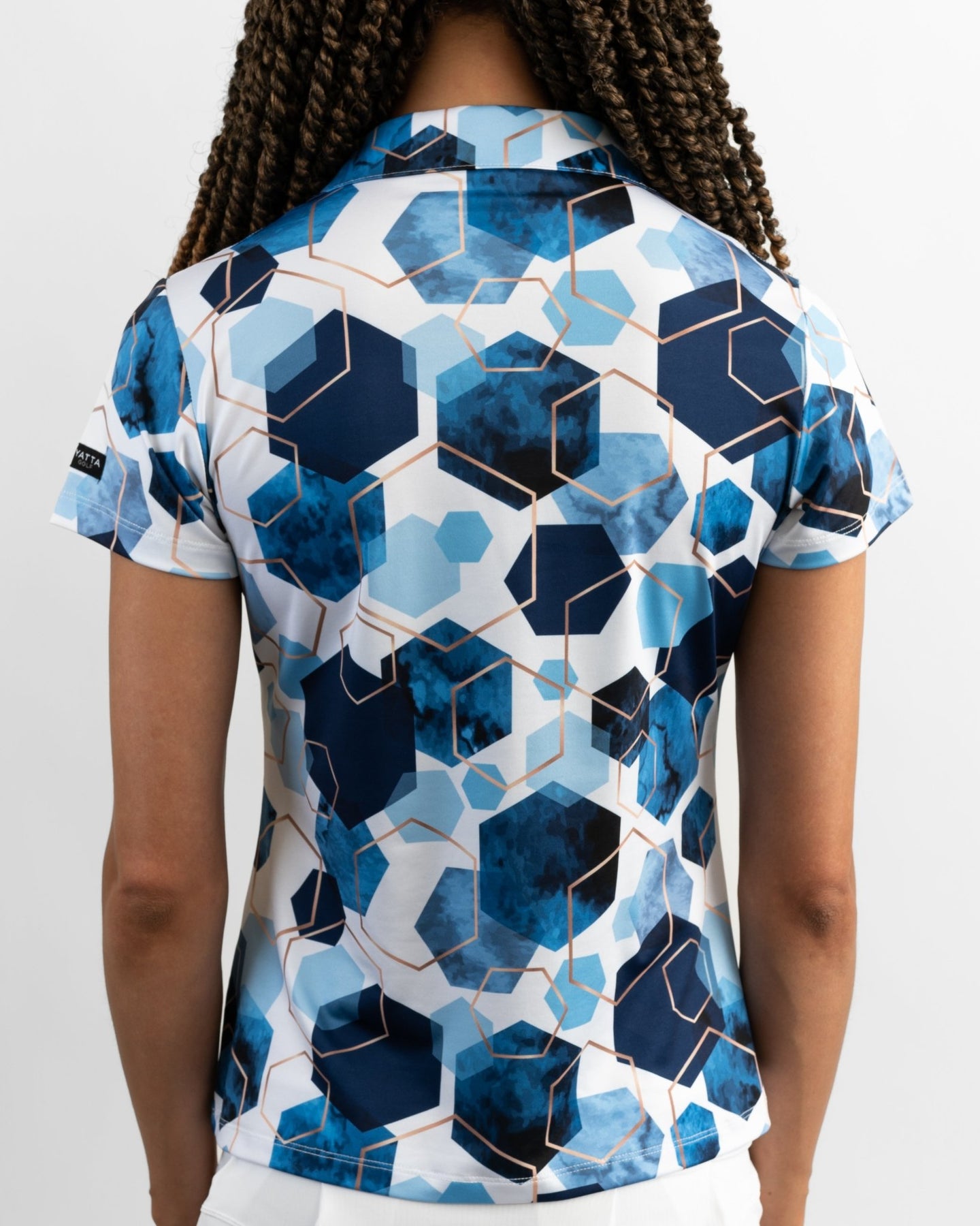Yatta Golf - Deep Sea Sleeveless Golf Polo
