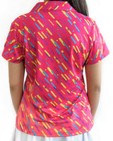 Gimme Confetti Women's Golf Polo - Yatta Golf