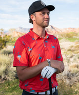 Just Beachy Golf Polo - Yatta Golf