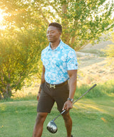 Kahakai Polū Golf Polo - Yatta Golf