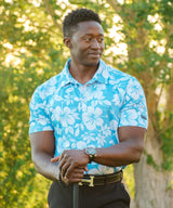 Kahakai Polū Golf Polo - Yatta Golf