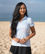 Lady Lavender Women's Golf Polo - Yatta Golf