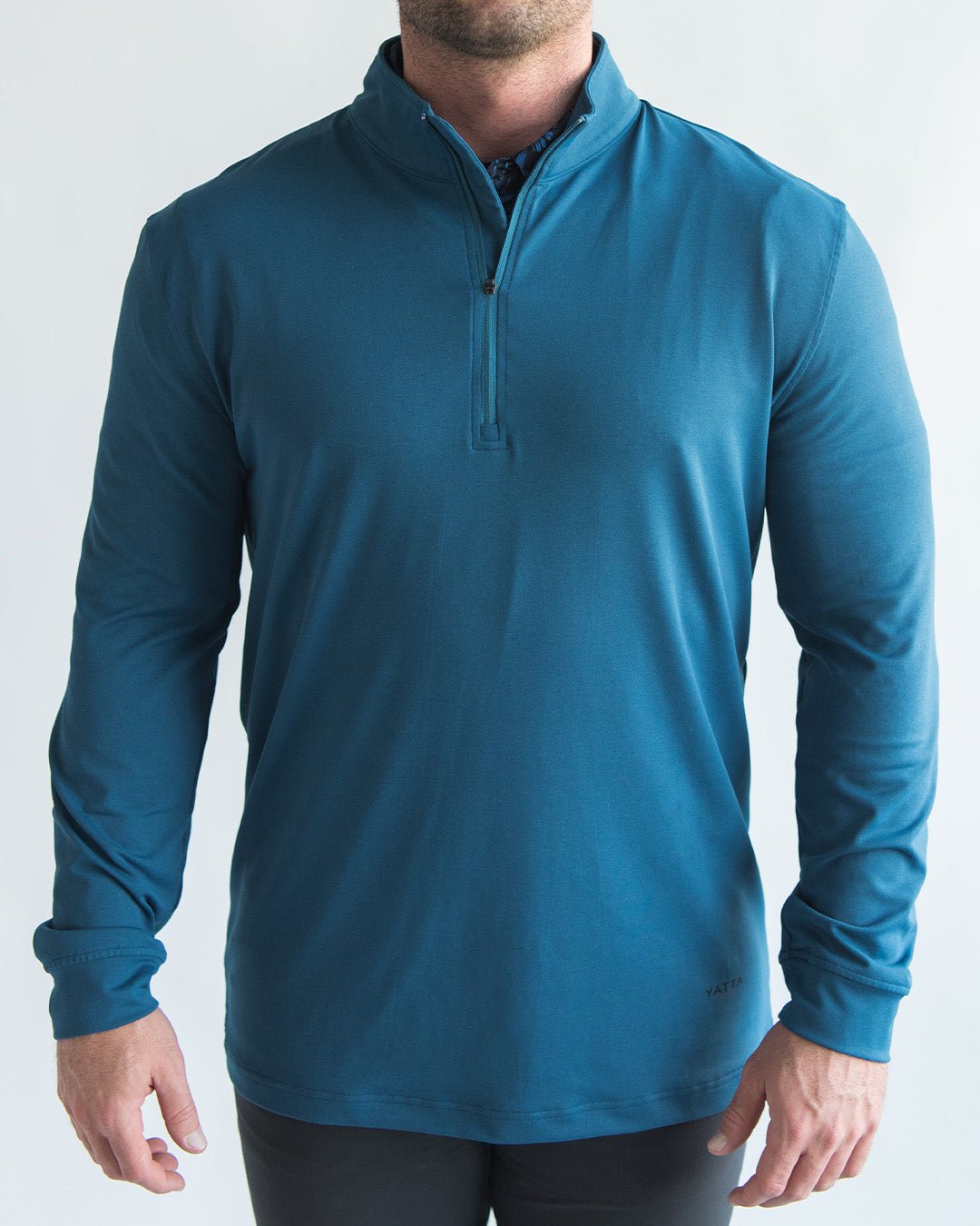 Mens Blue Quarter Zip Sweater. Butter-Soft Quarter Zips. Only $49.95 ...