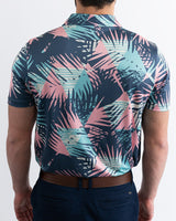 Pastel Jungle Golf Polo - Yatta Golf
