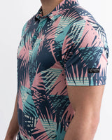 Pastel Jungle Golf Polo - Yatta Golf
