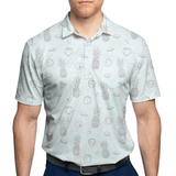 Piña Colada Golf Polo - Yatta Golf