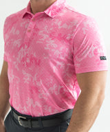 Pink Camo - Golf Polo - Yatta Golf