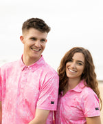Pink Camo - Golf Polo - Yatta Golf