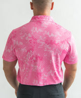 Pink Camo - Golf Polo - Yatta Golf
