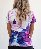 Purplicious Women's Golf Polo - Yatta Golf