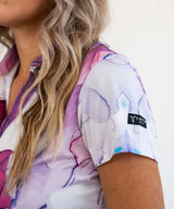 Purplicious Women's Golf Polo - Yatta Golf