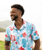 Red White & Beaches - Golf Polo - Yatta Golf