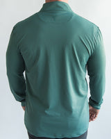 Sage Green Quarter Zip - Men's - Yatta Golf