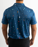 Space Man Golf Polo - Yatta Golf