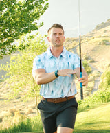 Subtle Pines Golf Polo - Yatta Golf