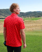 Summer Watermelon Golf Polo - Yatta Golf
