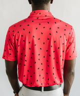Summer Watermelon Golf Polo - Yatta Golf