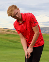 Summer Watermelon Golf Polo - Yatta Golf