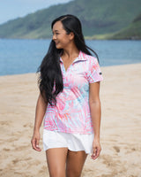 Summer's Canvas Women's Golf Polo - Yatta Golf