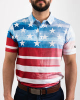 The Patriot Golf Polo - Yatta Golf